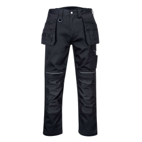 PW3 Hlače Cotton Work Holster Crna 32 PORTWEST PW347BKR32