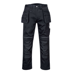 PW3 Hlače Cotton Work Holster Crna 38 PORTWEST PW347BKR38