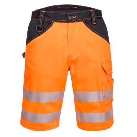 PW3 Kratke hlače Hi-Vis Narančasta/Crna 32 PORTWEST PW348OBR32