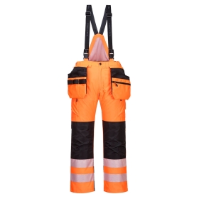 PW3 Hlače Hi-Vis Winter Narančasta/Crna 4XL PORTWEST PW351OBR4XL