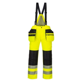 PW3 Hlače Hi-Vis Winter Žuta/Crna 4XL PORTWEST PW351YBR4XL