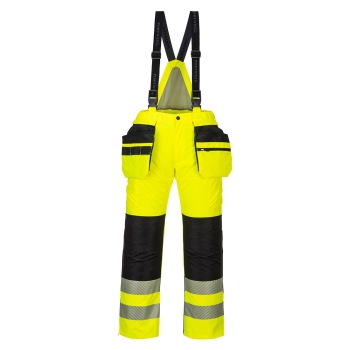 PW3 Hlače Hi-Vis Winter Žuta/Crna 4XL PORTWEST PW351YBR4XL