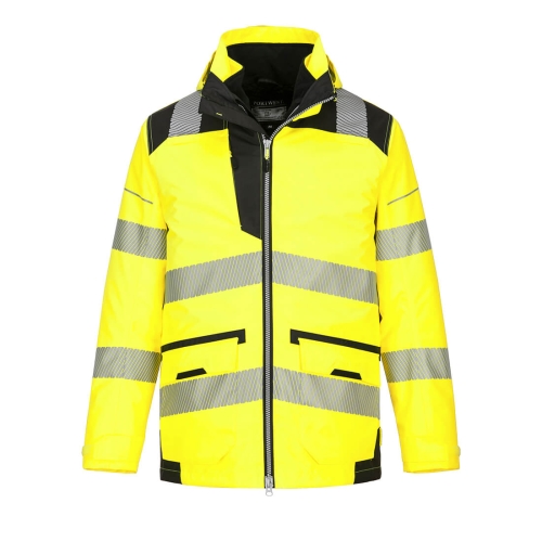PW3 Jakna Hi-Vis Breathable  5-u-1 Žuta/Crna XXL PORTWEST PW367YBRXXL