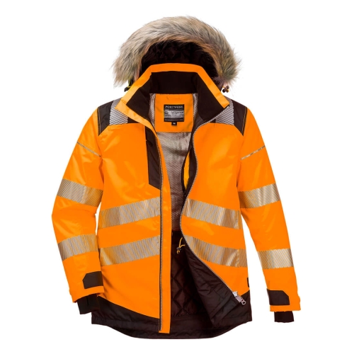 PW3 Jakna Hi-Vis Winter Parka Narančasta/Crna L PORTWEST PW369OBRL PW3 Jakna Hi-Vis Winter Parka Narančasta/Crna L PORTWEST PW369OBRL
