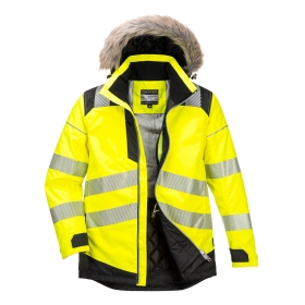PW3 Jakna  Hi-Vis Winter Parka Žuta/Crna M PORTWEST PW369YBRM