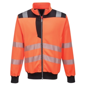 PW3 Majica Hi-Vis Zip Narančasta/Crna XXL PORTWEST PW370OBRXXL