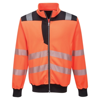 PW3 Majica Hi-Vis Zip Narančasta/Crna XXL PORTWEST PW370OBRXXL