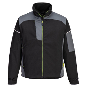 PW3 JAKNA SOFTSHELL (3L) Crna/Zoom Grey L PORTWEST PW378BZRL
