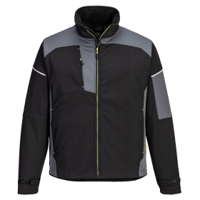 PW3 JAKNA SOFTSHELL (3L) Crna/Zoom Grey S PORTWEST PW378BZRS