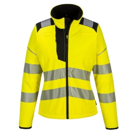 PW3 Ženska jakna Hi-Vis Softshell Žuta/Crna XS PORTWEST PW381YBRXS