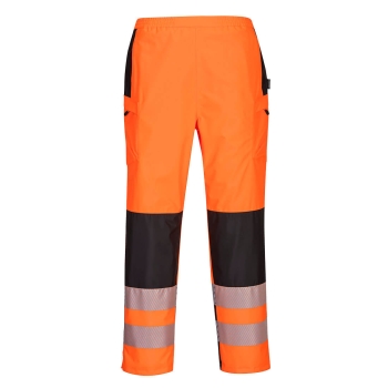 PW3 Ženske hlače Hi-Vis Rain Narančasta/Crna L PORTWEST PW386OBRL