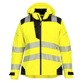 PW3 Ženska jakna Hi-Vis Rain Žuta/Crna XS PORTWEST PW389YBRXS