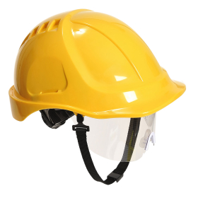 Kaciga s vizirom Endurance Plus Žuta  PORTWEST PW54YER