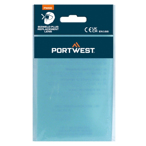 BizWeld Plus Replacement Lens Prozirna  PORTWEST PW66CLR
