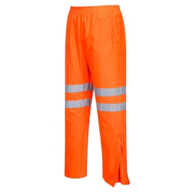 Hlače Hi-Vis Rain Traffic Narančasta XXXL PORTWEST RT31ORRXXXL