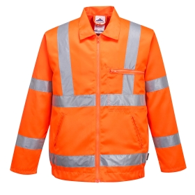 Jakna Hi-Vis Polycotton Bomber  Narančasta L PORTWEST RT40ORRL