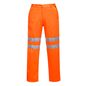 Hlače Hi-Vis Polycotton Service Narančasta XXXL PORTWEST RT45ORRXXXL