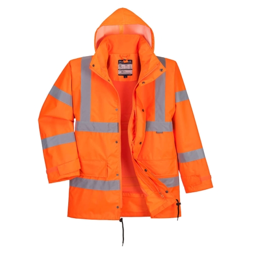 Jakna Hi-Vis Breathable Interactive Rain Traffic Narančasta S PORTWEST RT63ORRS Jakna Hi-Vis Breathable Interactive Rain Traffic Narančasta S PORTWEST RT63ORRS