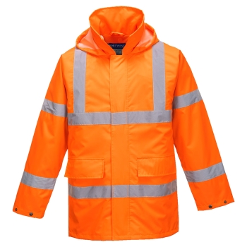 Jakna Hi-Vis Rain Lite Traffic  Narančasta XL PORTWEST S160ORRXL