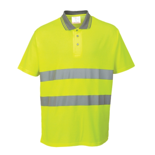 Polo majica Hi-Vis Cotton Comfort S/S Žuta S PORTWEST S171YERS Polo majica Hi-Vis Cotton Comfort S/S Žuta S PORTWEST S171YERS