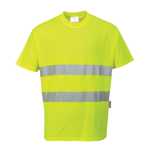 Majica Hi-Vis Cotton Comfort S/S  Žuta 4XL PORTWEST S172YER4XL