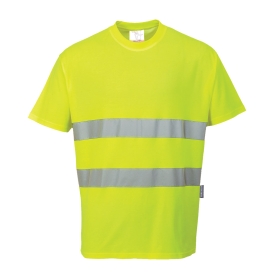 Majica Hi-Vis Cotton Comfort S/S  Žuta S PORTWEST S172YERS