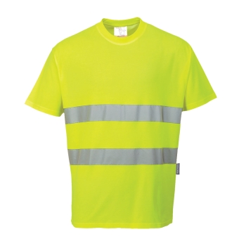 Majica Hi-Vis Cotton Comfort S/S  Žuta XXXL PORTWEST S172YERXXXL