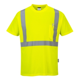 Majica Hi-Vis Pocket  Žuta 5XL PORTWEST S190YER5XL