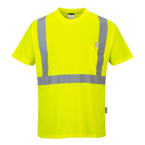 Majica Hi-Vis Pocket  Žuta 5XL PORTWEST S190YER5XL