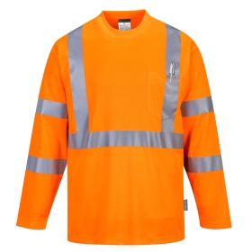  Majica Hi-Vis Pocket, dugi rukav Narančasta L PORTWEST S191ORRL