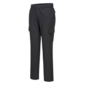 Hlače Stretch Slim Combat Crna Short 28 PORTWEST S231BKS28