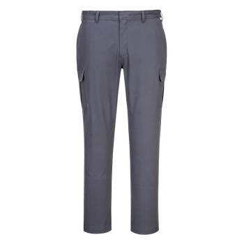 Hlače Stretch Slim Combat Charcoal Grey 30 PORTWEST S231CGR30