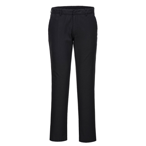 Hlače Stretch Slim Chino Crna 28 PORTWEST S232BKR28