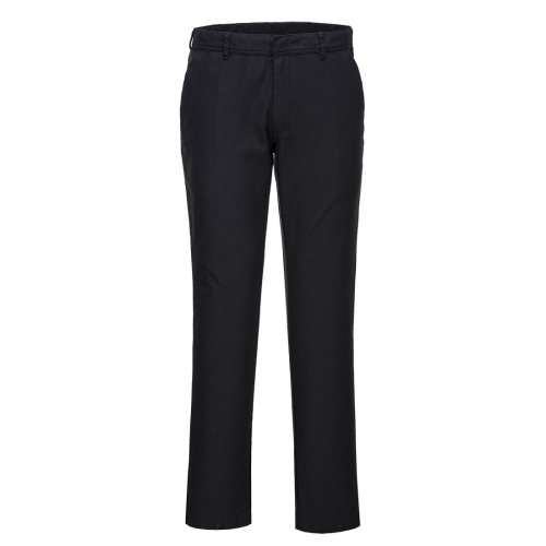 Hlače Stretch Slim Chino Crna 52 PORTWEST S232BKR52