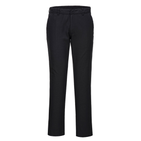 Hlače Stretch Slim Chino Crna 42 PORTWEST S232BKR42