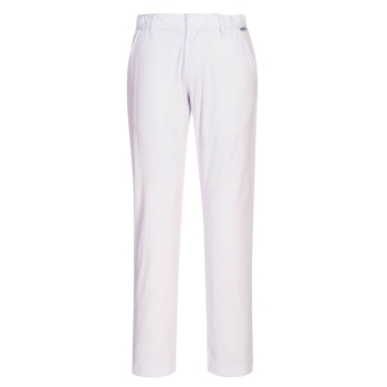 Hlače Stretch Slim Chino White 36 PORTWEST S232WHR36