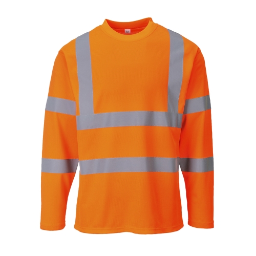 Majica Hi-Vis Cotton Comfort L/S  Narančasta M PORTWEST S278ORRM