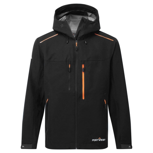 Jakna Shell Rain Crna S PORTWEST S385BKRS