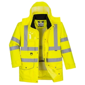 Jakna Hi-Vis Breathable Traffic 7-u-1 Žuta S PORTWEST S427YERS