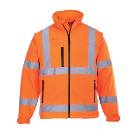 Jakna Hi-Vis 2-in-1 Softshell (3L) Narančasta XXXL PORTWEST S428ORRXXXL