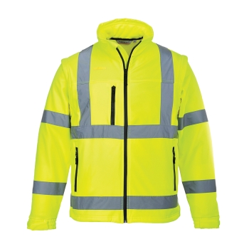 Jakna Hi-Vis 2-in-1 Softshell (3L) Žuta M PORTWEST S428YERM