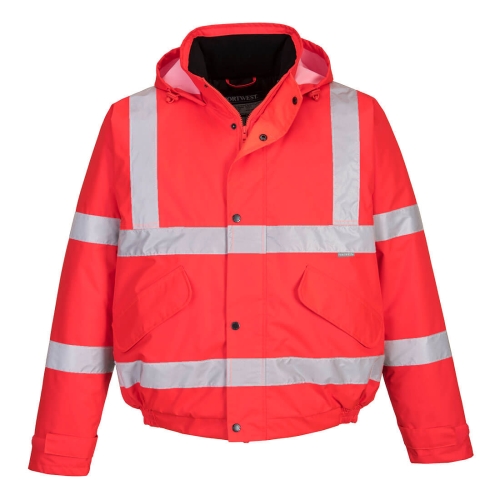 Jakna Hi-Vis Winter Bomber Crvena M PORTWEST S463RERM Jakna Hi-Vis Winter Bomber Crvena M PORTWEST S463RERM