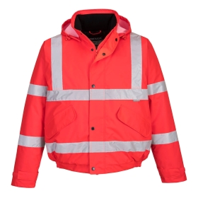 Jakna Hi-Vis Winter Bomber  Crvena XXXL PORTWEST S463RERXXXL
