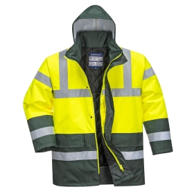 Jakna Hi-Vis Contrast Winter Traffic  Žuta/Zelena XXL PORTWEST S466YGRXXL