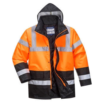 Jakna Hi-Vis Contrast Winter Traffic  Narančasta/Crna L PORTWEST S467OBRL