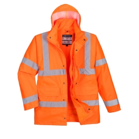 Jakna Hi-Vis Traffic 4-u-1 Narančasta S PORTWEST S468ORRS