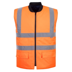 Prsluk Hi-Vis Reversible s utopljenjem Narančasta XL PORTWEST S469ORRXL