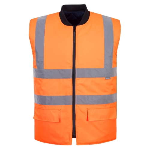 Prsluk Hi-Vis Reversible s utopljenjem Narančasta M PORTWEST S469ORRM