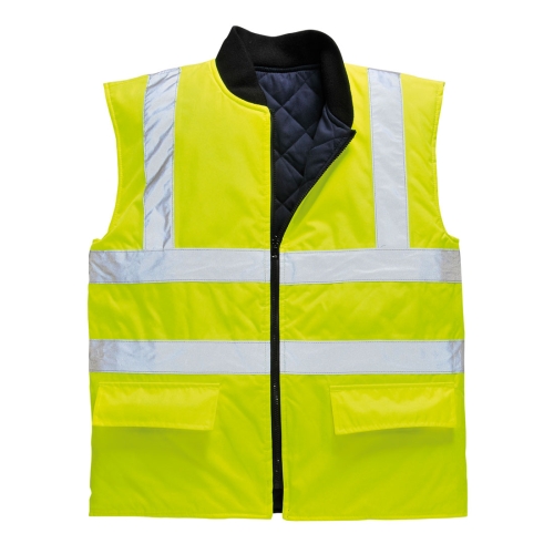 Prsluk Hi-Vis Reversible s utopljenjem Žuta 5XL PORTWEST S469YER5XL Prsluk Hi-Vis Reversible s utopljenjem Žuta 5XL PORTWEST S469YER5XL