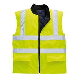 Prsluk Hi-Vis Reversible s utopljenjem Žuta XXL PORTWEST S469YERXXL
